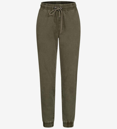 Product image for 'Women's Fabric Sweatpants Drawstring Closure Elasticated Cuffs'