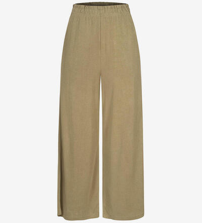 Product image for 'Women's 3/4 Modal Culottes Fabric Pants Elastic Waistband'