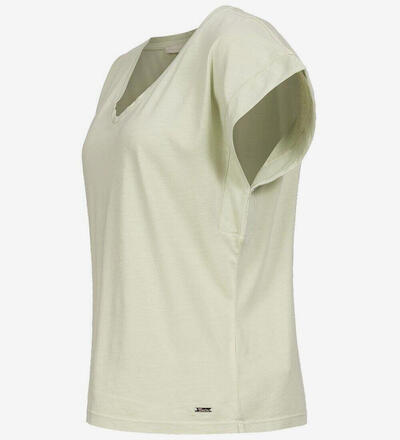 Product image for 'Women's V-Neck T-Shirt with Cuffed Sleeves'
