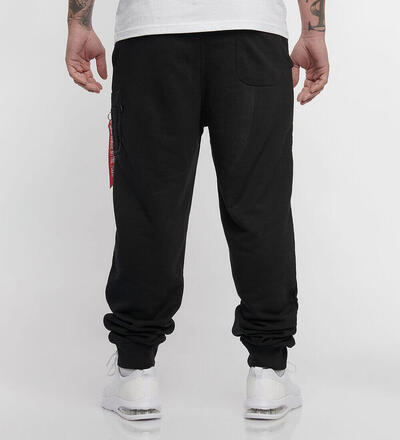 Product image for 'Men's X-Fit Cargo Jogging Pants 4-Pockets Wide Ribbed Cuffs Black'