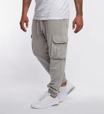 Product image for 'Men's Cargo Sweat Pants 6-Pockets Drawstring Closure & Ribbed Trimming'