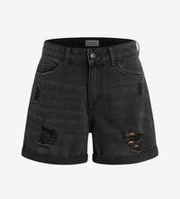 Product image for 'Women's Mom-Fit Jeans Shorts Destroyed Look'