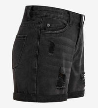 Product image for 'Women's Mom-Fit Jeans Shorts Destroyed Look'