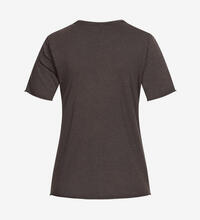 Product image for 'Women's T-Shirt Revolt Print with Rolled Hem Edges Phantom'