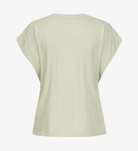 Product image for 'Women's V-Neck T-Shirt with Cuffed Sleeves'