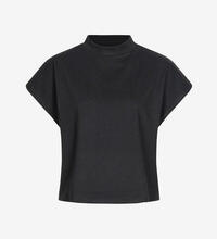 Product image for 'Women's 2-Pack Cropped T-Shirt Striped Pattern black & white / black'