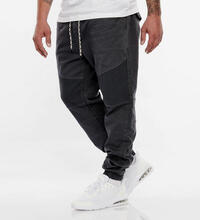 Product image for 'Men's Biker Fabric Pants 5-Pockets Drawstring Closure Ribbed Cuffs'