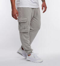 Product image for 'Men's Cargo Sweat Pants 6-Pockets Drawstring Closure & Ribbed Trimming'